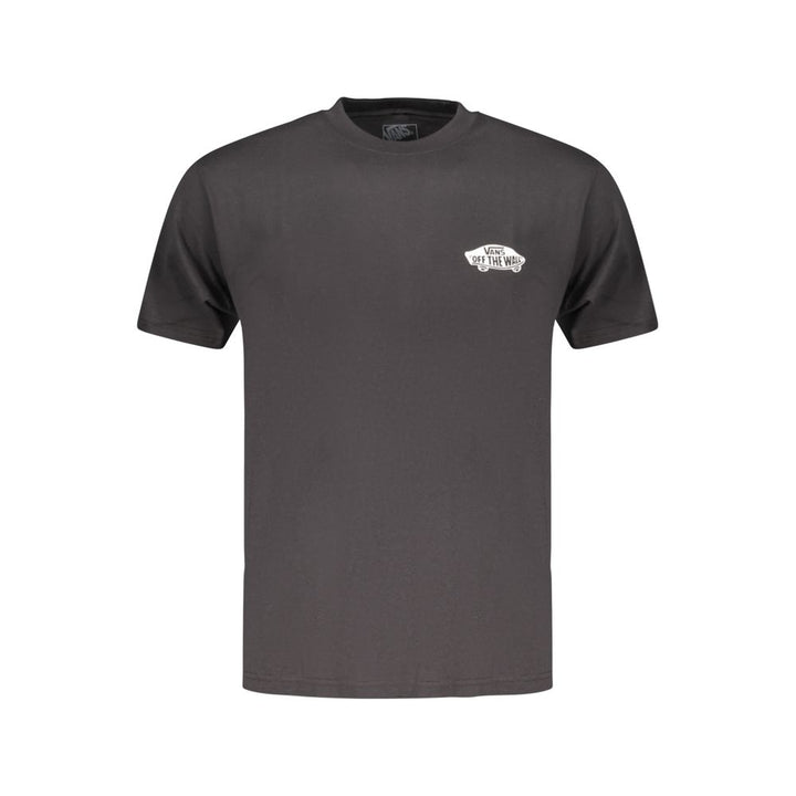 Vans Black Cotton Men's T-Shirt