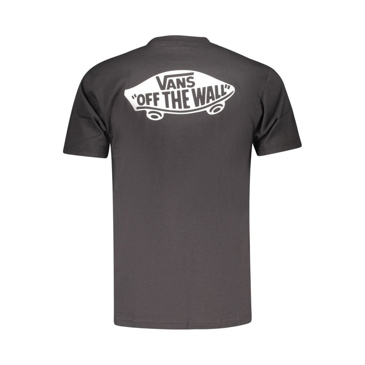 Vans Black Cotton Men's T-Shirt