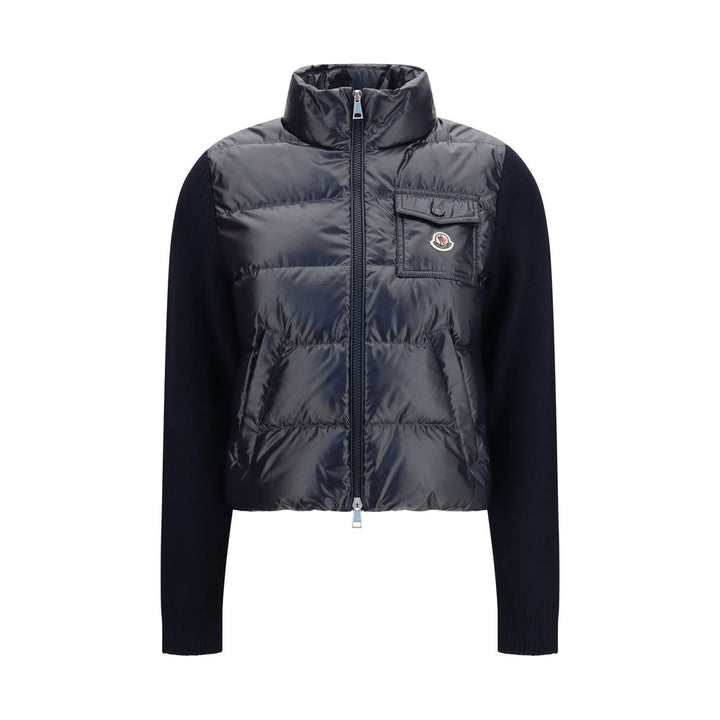 Moncler Blue Polyamide Cardigan