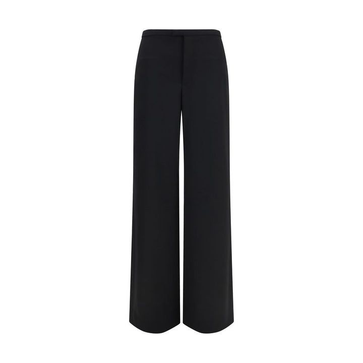 Gucci Black Wool Oves Aries Casual Pants