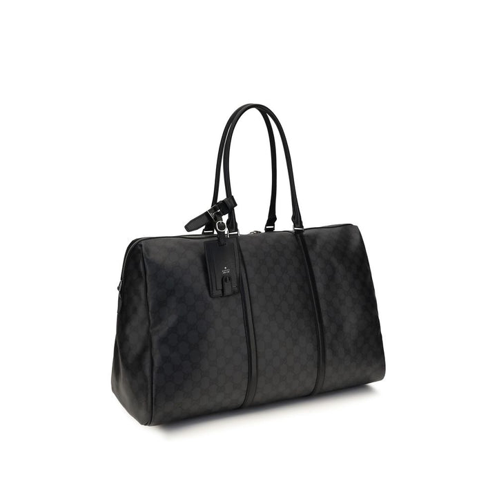 Gucci Black Cotton Shoulder Bag