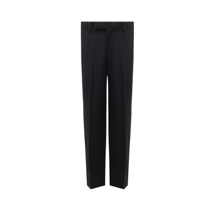 Prada Blue Wool Dress Pants
