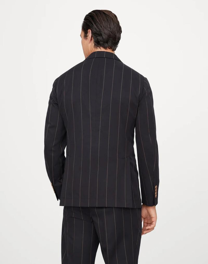 Brunello Cucinelli Bicolor Wool Blazer