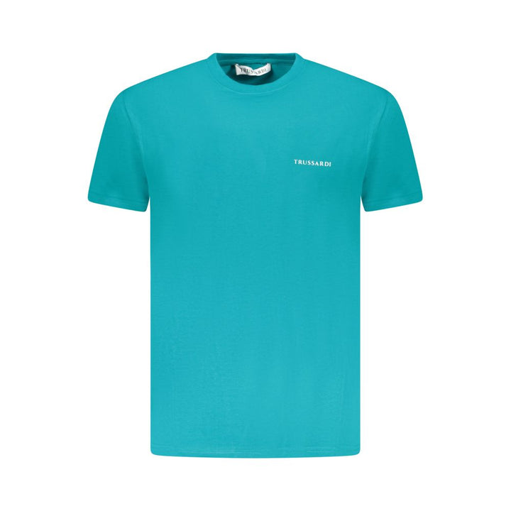 Trussardi Azzurro Cotton Men's T-Shirt