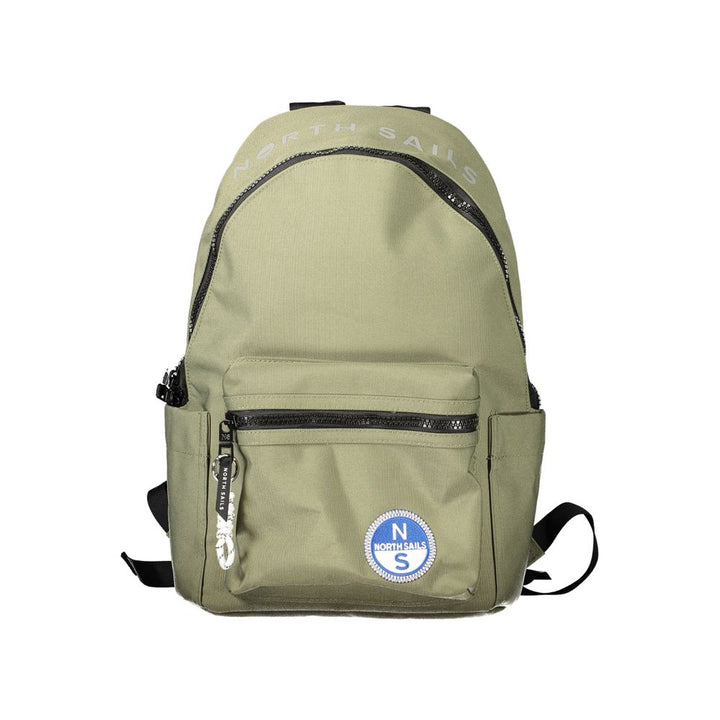 North Sails Green Polyester Backpack