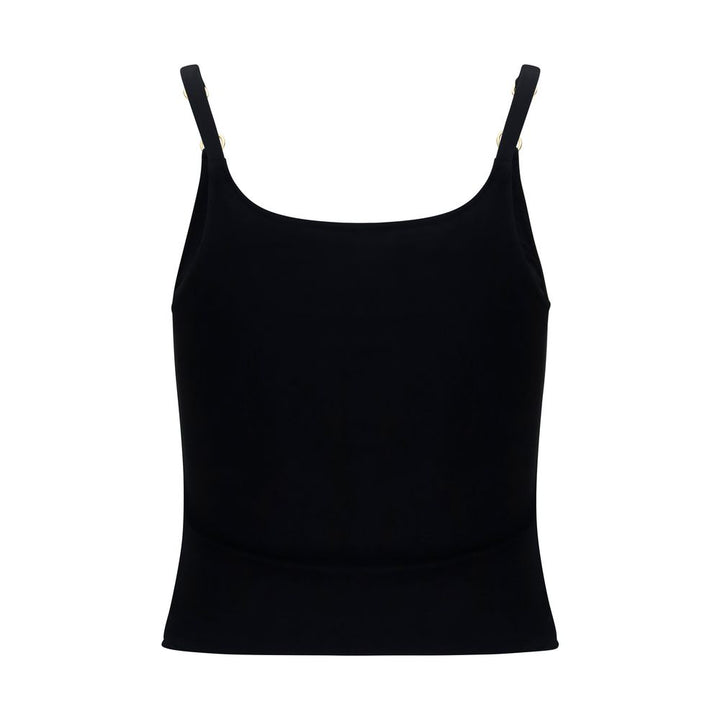 Gucci Black Viscose Sleeveles T-Shirt