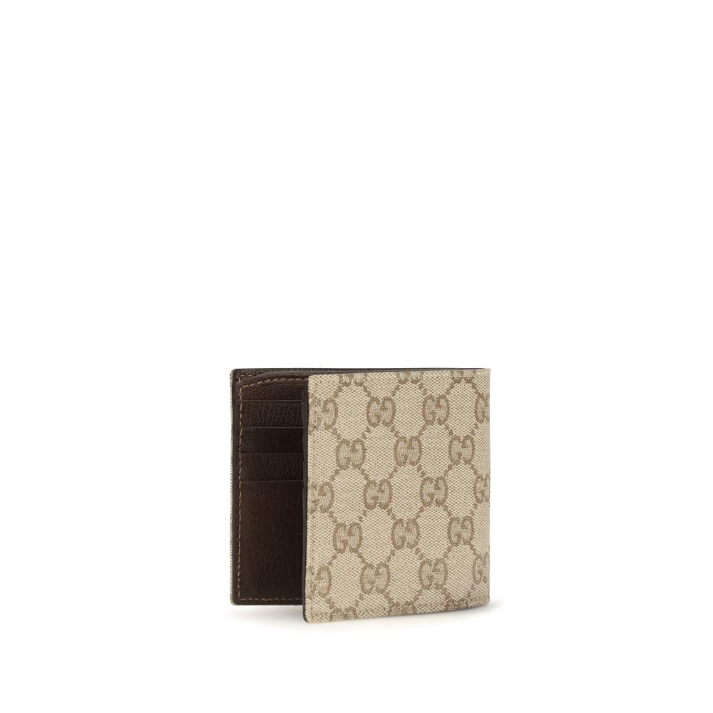 Gucci Beige Fabric Wallet