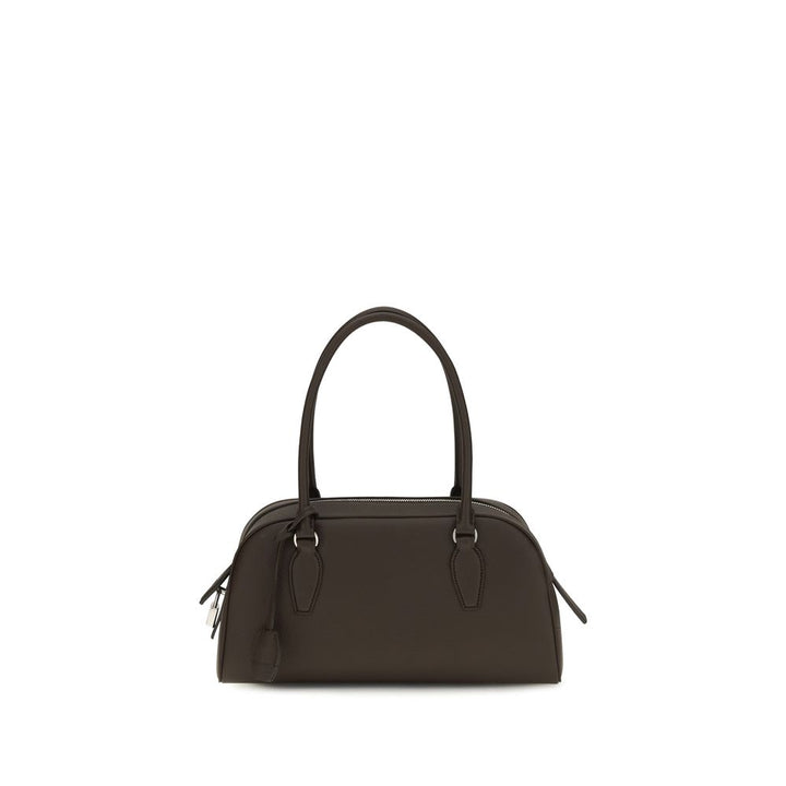 The Row Brown Calf Leather Bos Taurus Shoulder Bag