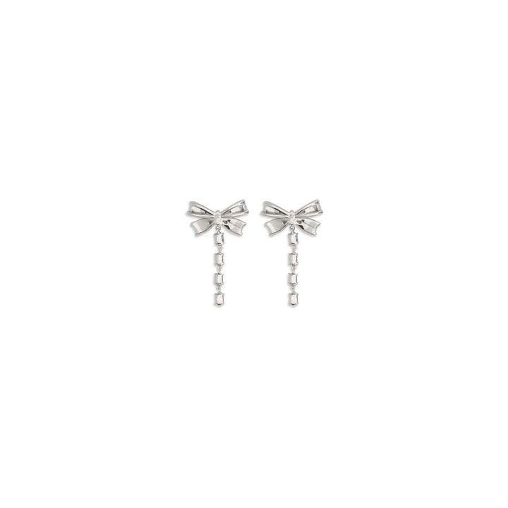 Self-Portrait Silver Brass Earrings