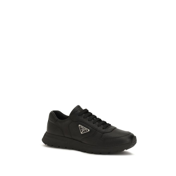 Prada Black Polyester Athletic Sneakers
