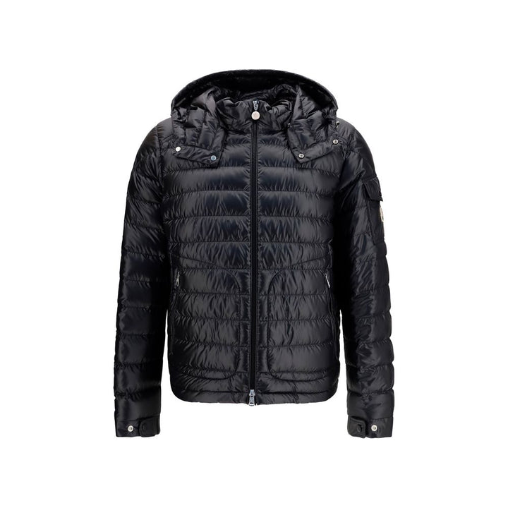 Moncler Black Polyamide Full-Length Jacket