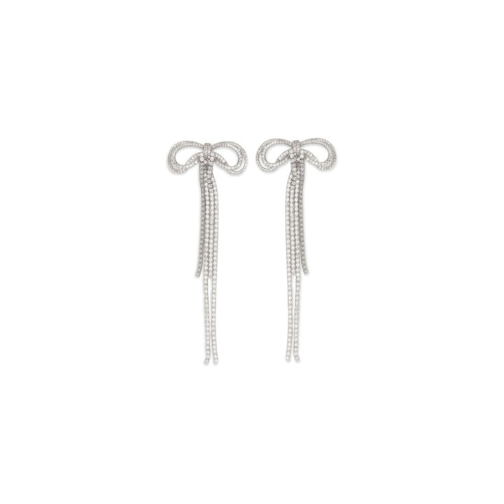 Self-Portrait Silver Brass Earrings