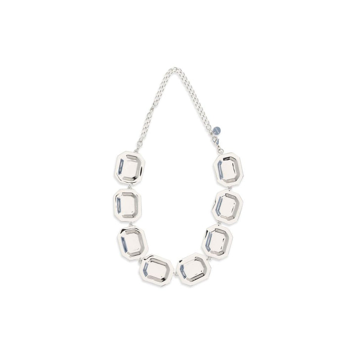 Self-Portrait Silver Brass Necklace