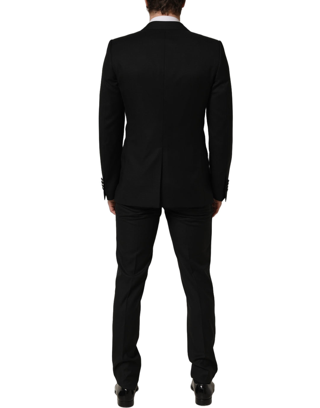 Dolce & Gabbana Black MARTINI Slim Fit Formal 3 Piece Suit