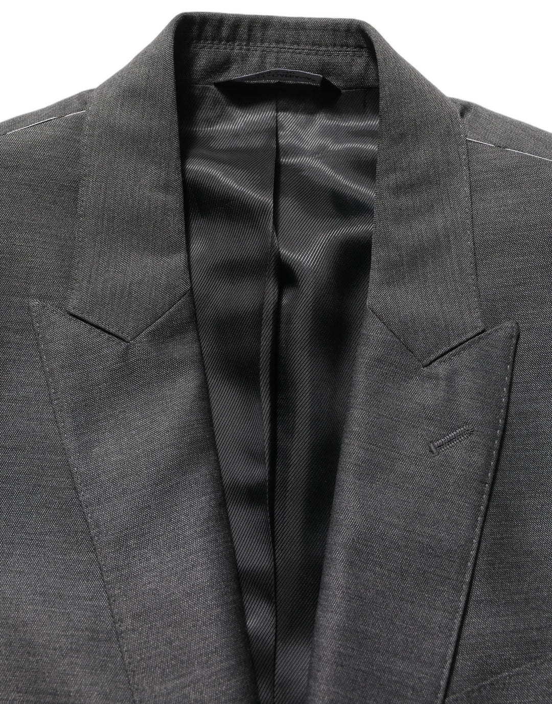 Dolce & Gabbana Gray MARTINI Slim Fit Formal 3 Piece Suit