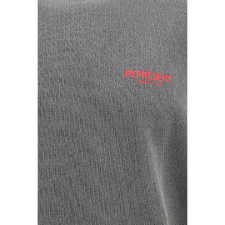 Represent Gray Cotton Sweatshirt