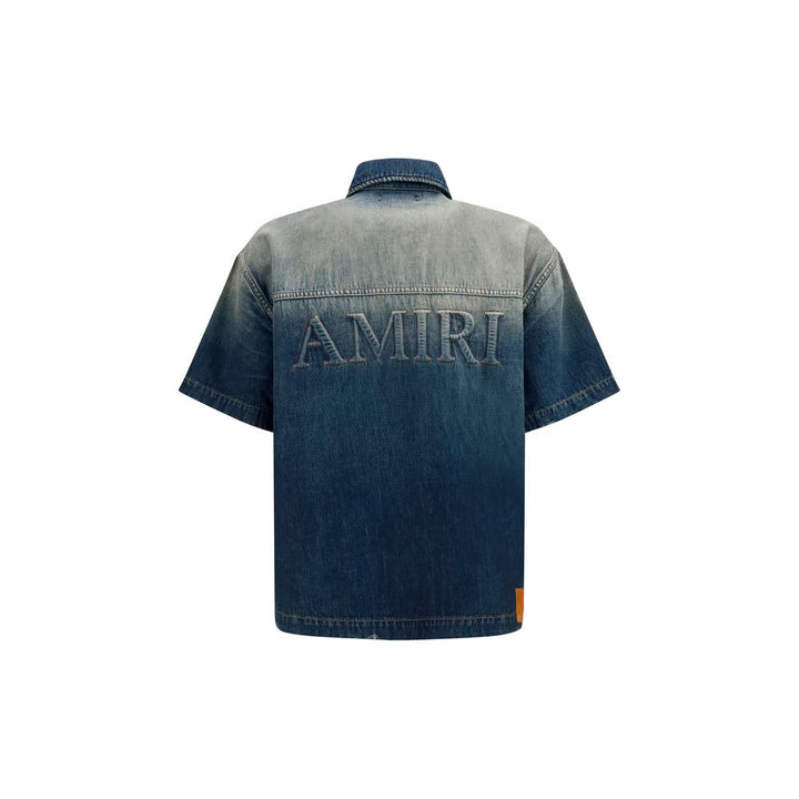 Amiri Blue Denim Shirt