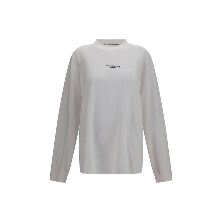 Alexander Wang White Cotton T-Shirt