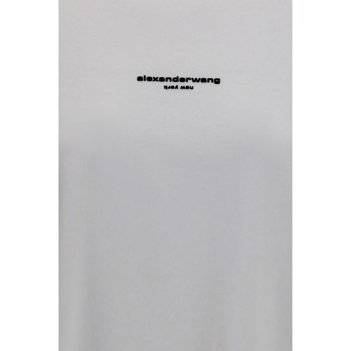 Alexander Wang White Cotton T-Shirt