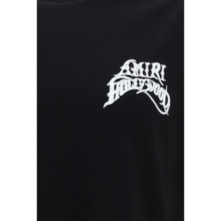 Amiri Black Cotton T-Shirt
