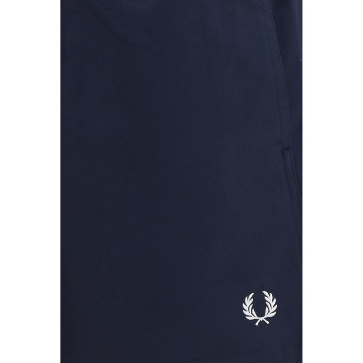 Fred Perry Blue Recycled Polyester Clothing
