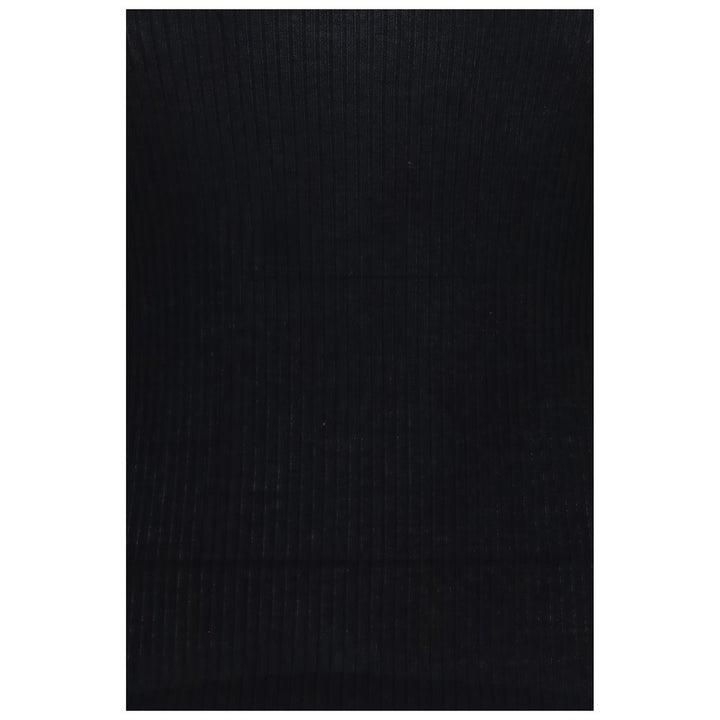 The Row Black Cotton Tank Tops