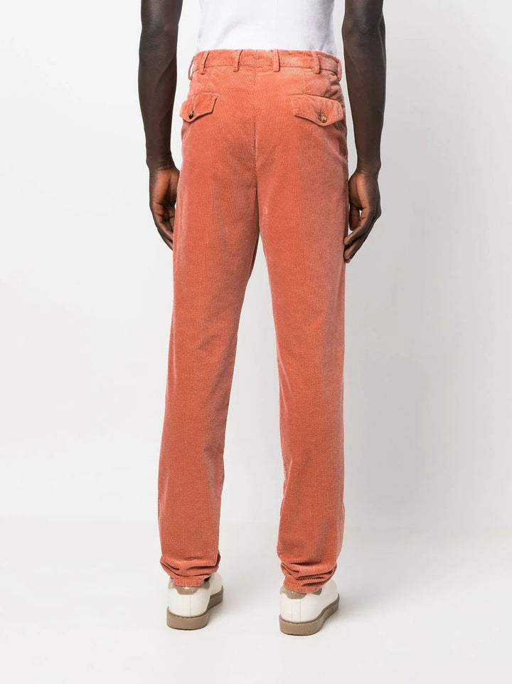 Brunello Cucinelli Orange Cotton Pants
