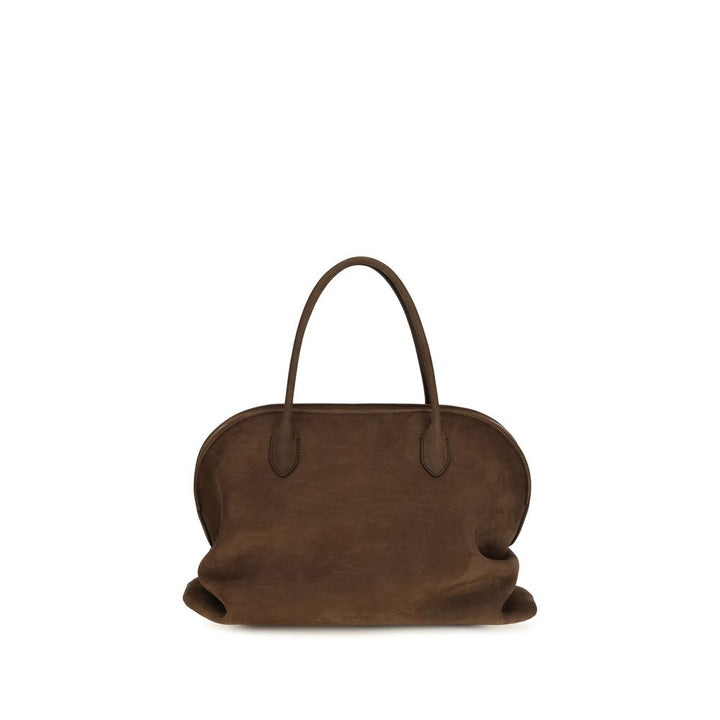 The Row Brown Calf Leather Bos Taurus Shoulder Bag