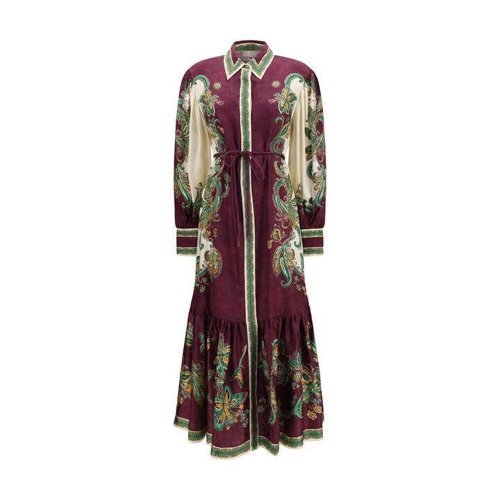 Alemais Multicolor Viscose Casual Dress