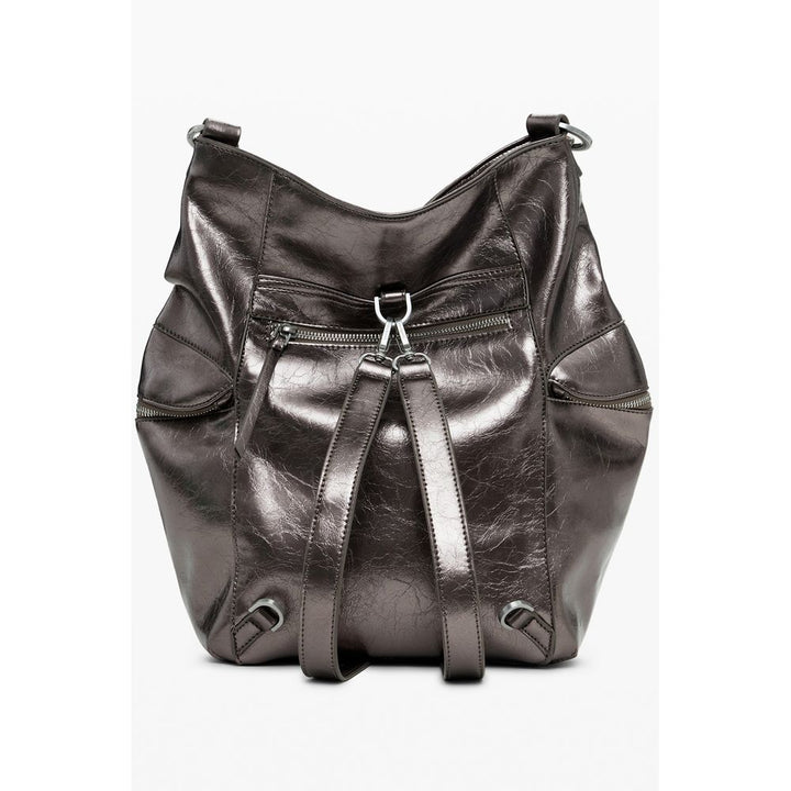 Desigual Bronze Polyethylene Women Backpack