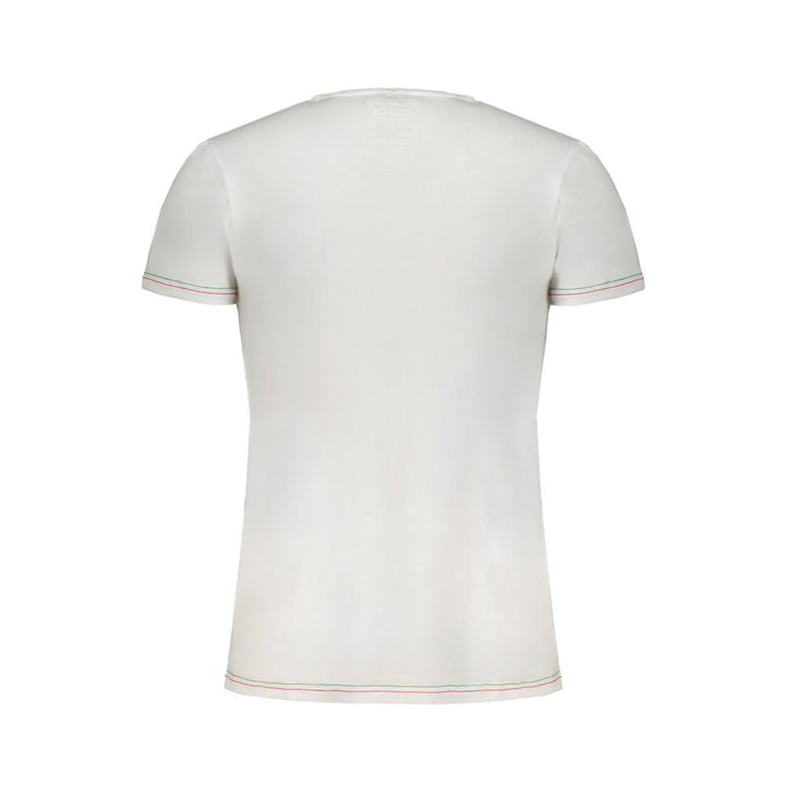 Aeronautica Militare Bianco Cotton Mens T-Shirt
