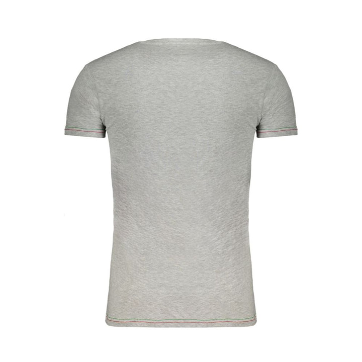 Aeronautica Militare Brown Cotton Men T-Shirt
