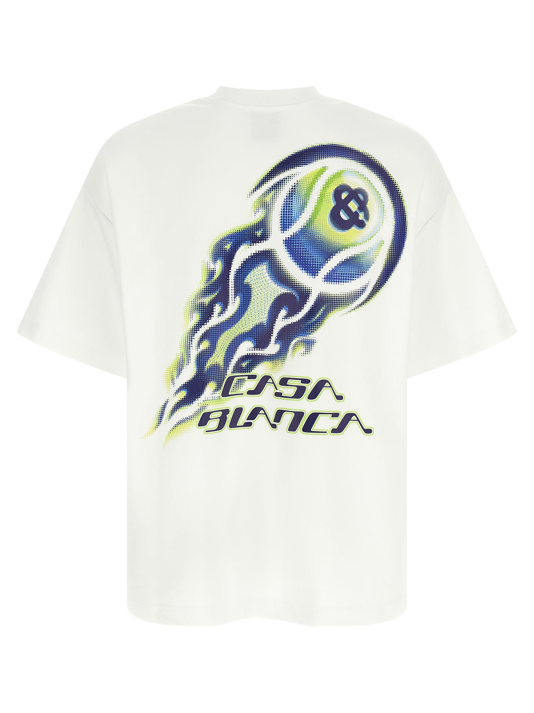 Casablanca White Cotton T-Shirt