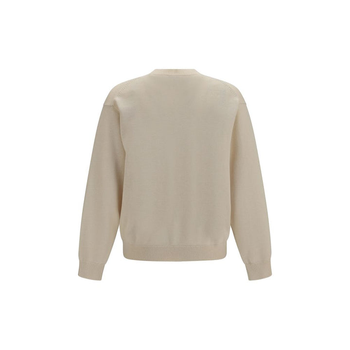 Kenzo Beige Wool Oves Aries Sweatshirt