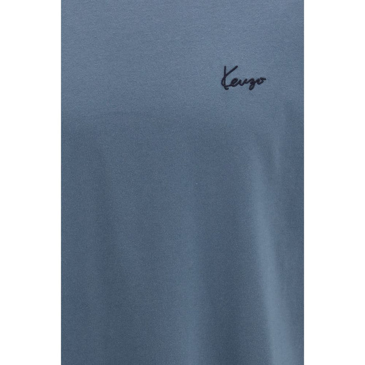 Kenzo Blue Cotton T-Shirt