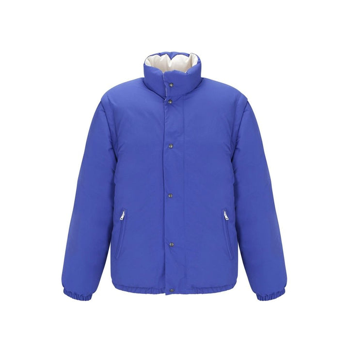 Gucci Blue Polyamide Coat