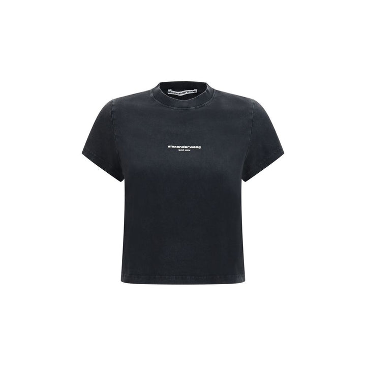 Alexander Wang Gray Cotton T-Shirt