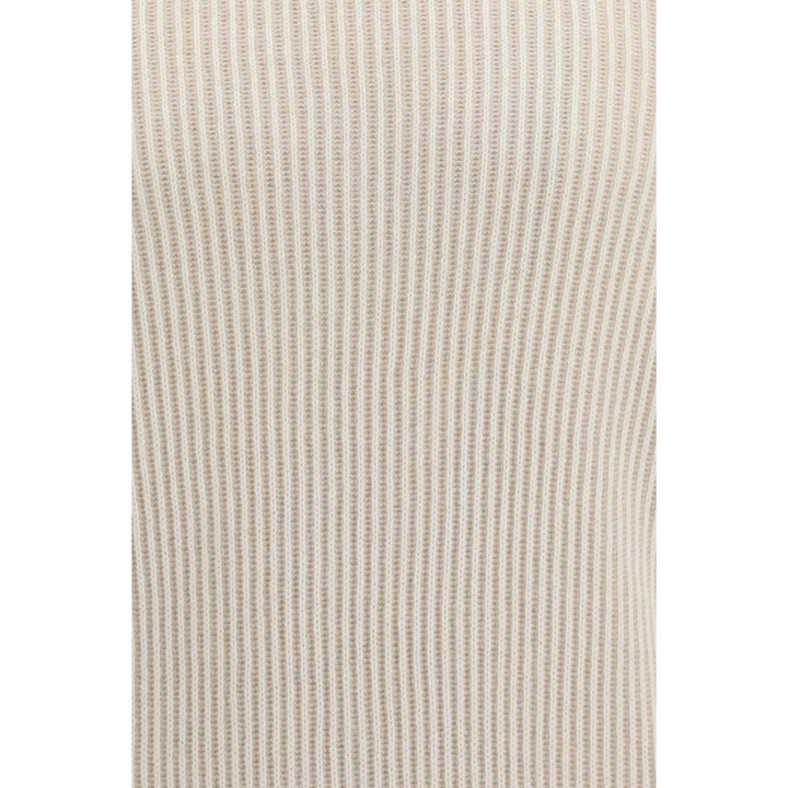 Brunello Cucinelli Beige Cashmere Turtleneck