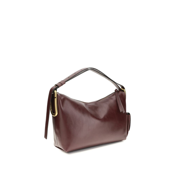 Marc Jacobs Bordeaux Calf Leather Bos Taurus Handbag