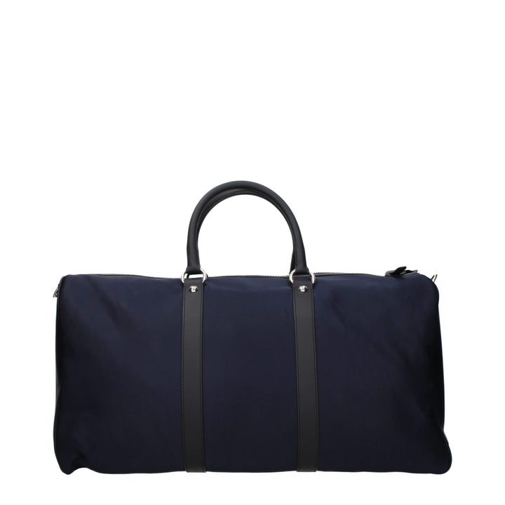 Kiton Blue Nylon Luggage And Travel