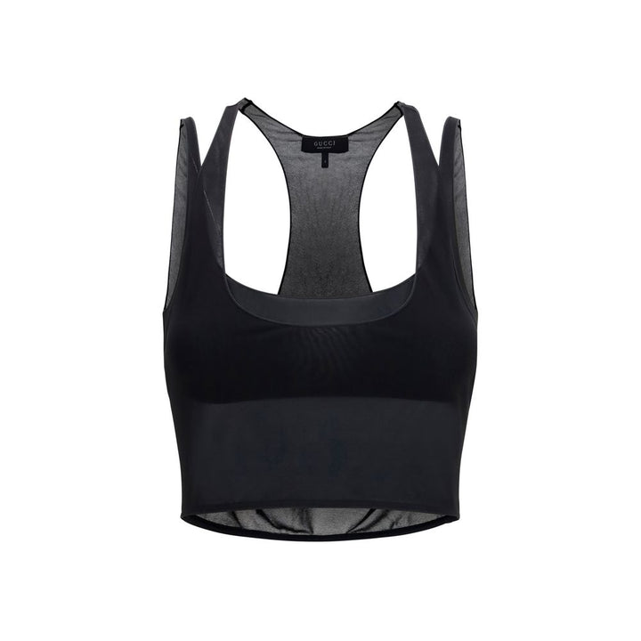 Gucci Black Viscose Bra