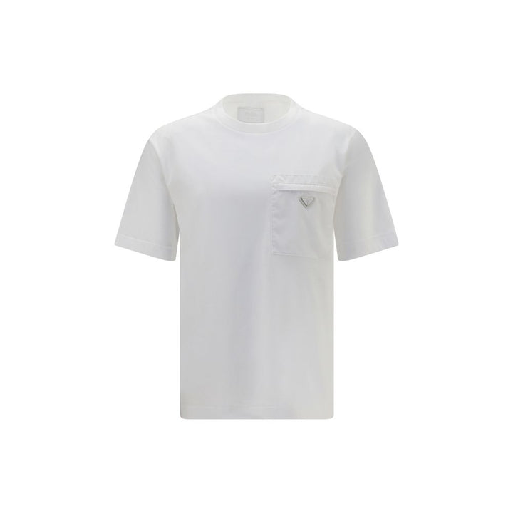 Prada White Cotton T-Shirt