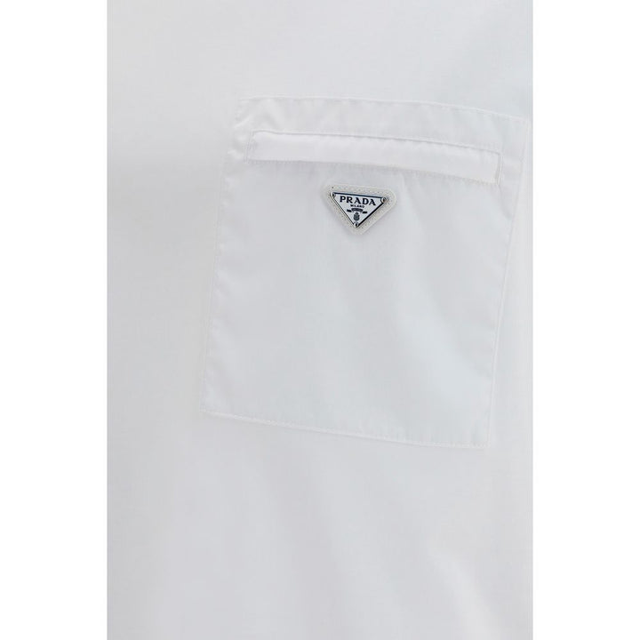 Prada White Cotton T-Shirt