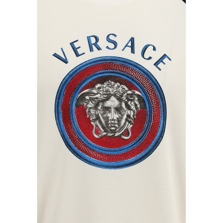 Versace White Cotton T-Shirt