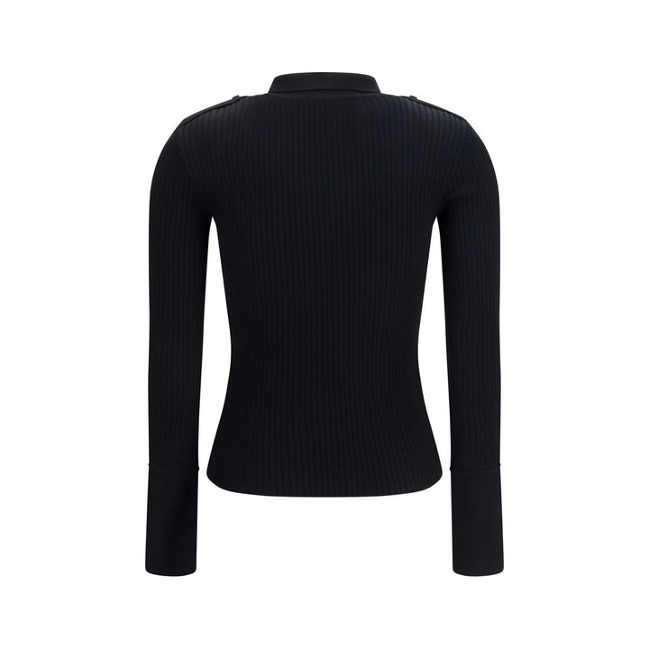 Courrèges Black Viscose Dress Shirt