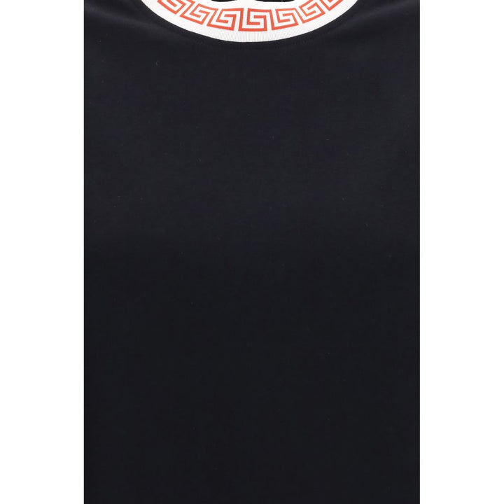 Versace Black Cotton T-Shirt