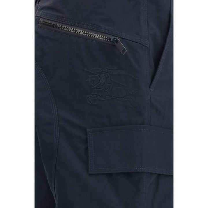Burberry Blue Polyamide Cargo Pants