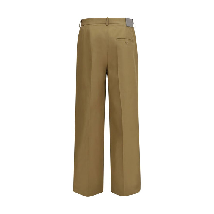 Balenciaga Beige Cotton Chino Pants
