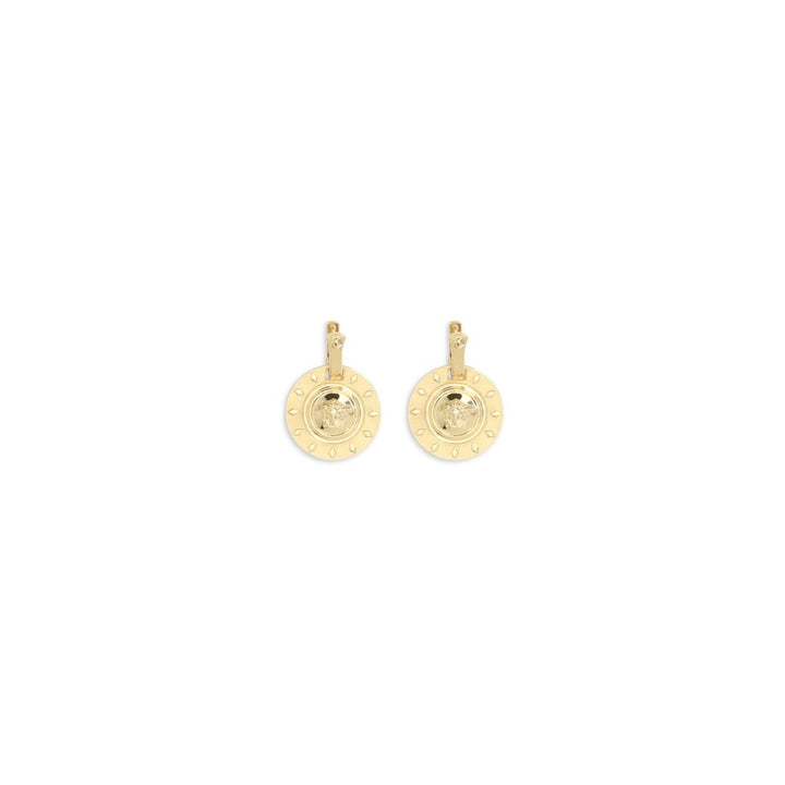 Versace Gold Brass Earrings
