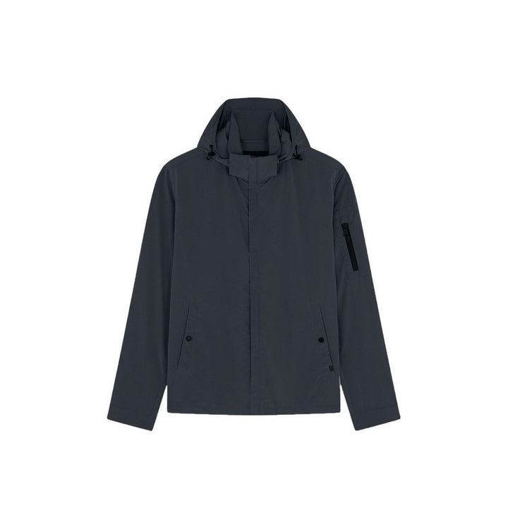 Paul & Shark Gray Nylon Shell Jacket